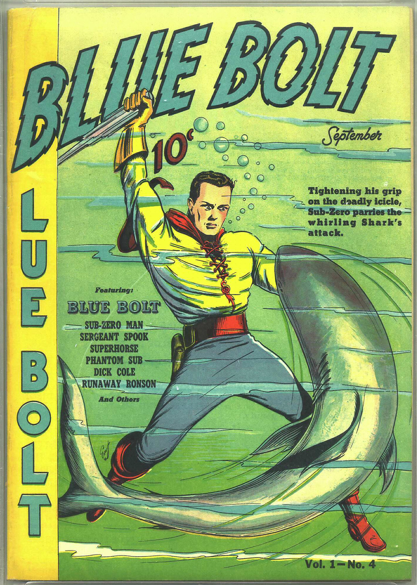 Digital comic museum blue-bolt