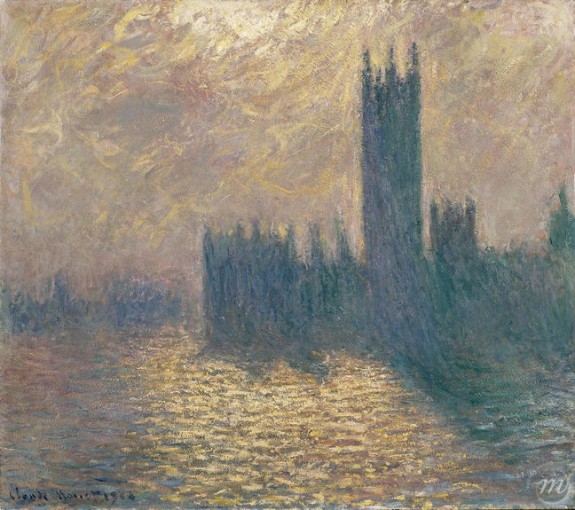 Le Parlement de Londres, Monet ©DR