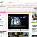 CulturesTV en page d'accueil du portail Culture.fr