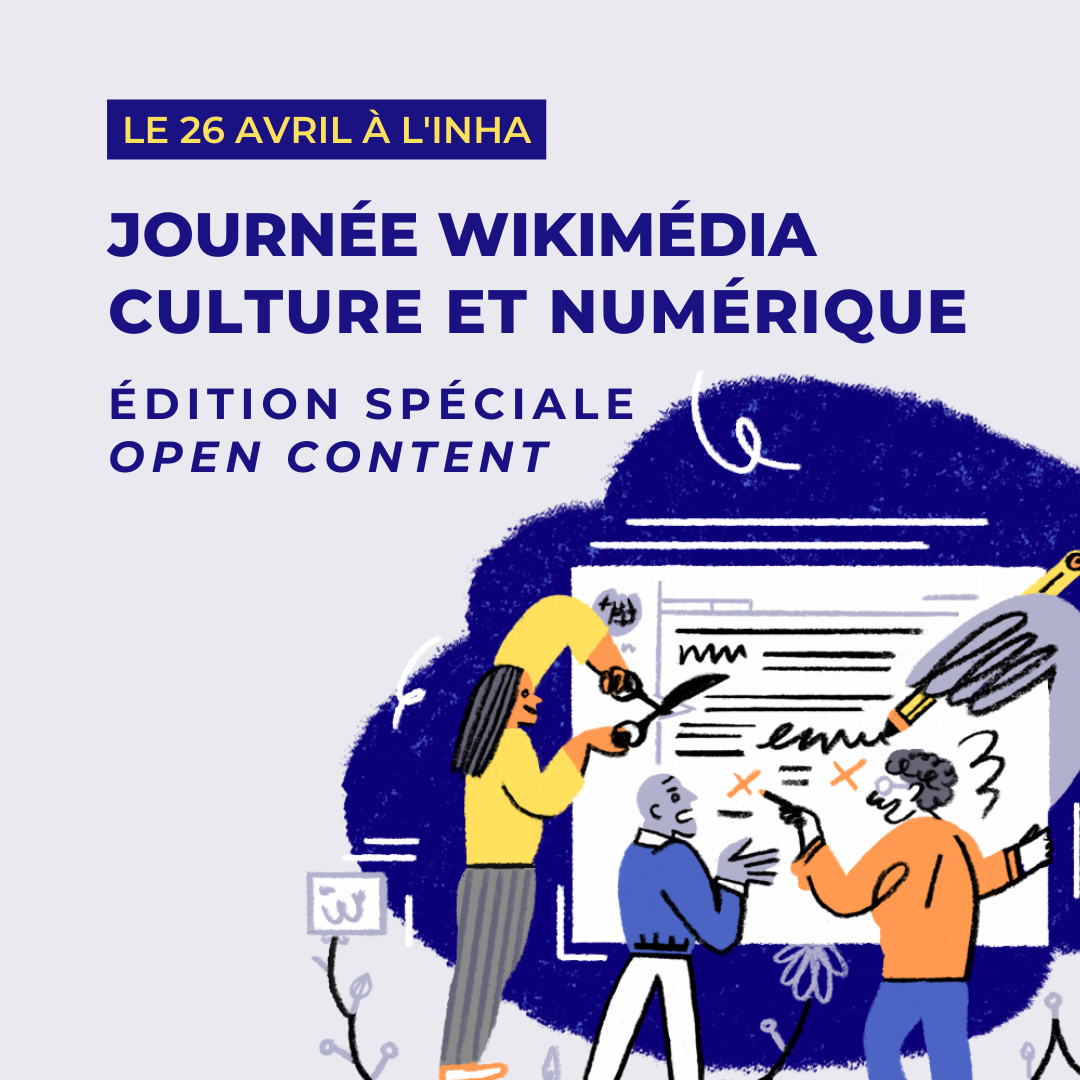 Journée wikimedia france avril 2022