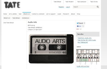 tate audio arts-tate-40126366