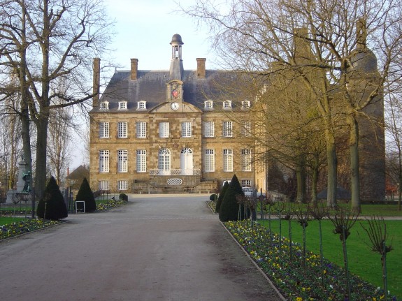 Vue du château de Flers © Wiki commons