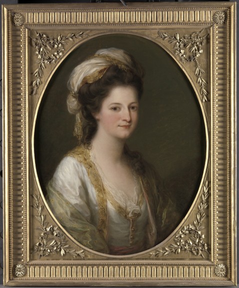  Portrait of a woman, traditionally identified as Lady Hervey, Angelica Kauffmann, Yale Center for British Art, Paul Mellon Collection 