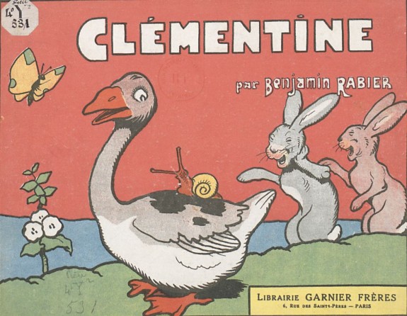 L'oie Clémentine par Benjamin Rabier (1864-1939), Garnier frères, 1928, Paris.