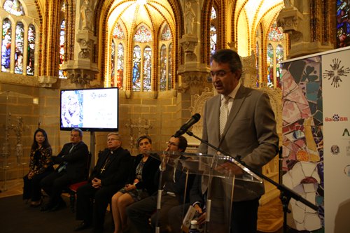 Conférence de presse de Baidu au Palais épiscopal d'Astorga en Espagne le 19 octobre 2017 (c) Baidu Baike