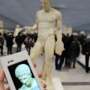 Louvre lens audioguide statue