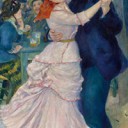 Danse à Bougival, 1883 Pierre-Auguste Renoir,  Museum of Fine Arts, Boston. (c) Museum of Fine Arts, Boston