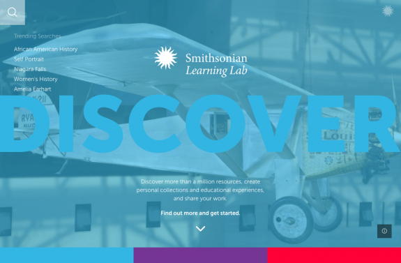 Smithsonian LL_homepage_discover