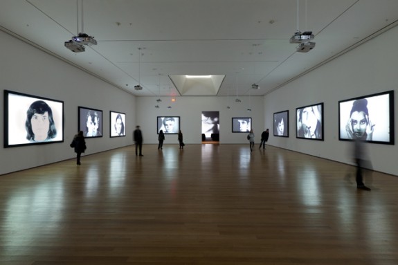 Warhol museum install3_screentests_mandella-sm_