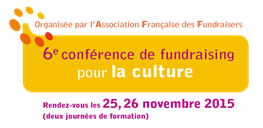 aff conférence fundraising culture logo