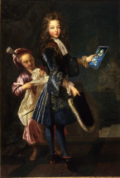 Portrait de Louis Alexandre de Bourbon (1673-1737), Comte de Toulouse, Jean-François de Troy © Hugo Maertens - Musée des Beaux-Arts d'Agen