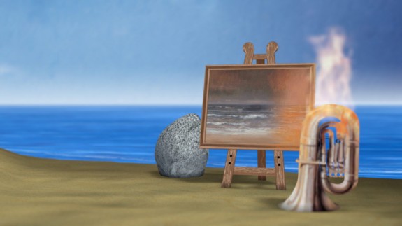 bdh magritte Burning-beach-907x510