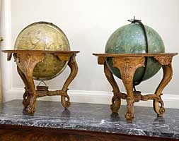 Les 2 globes de l'Abbé Nollet