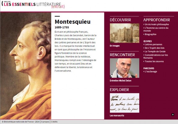bnf site montesquieu