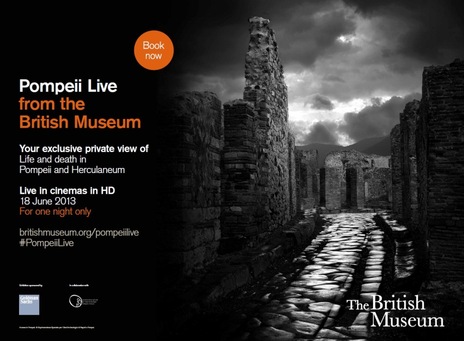 british museum pompei live