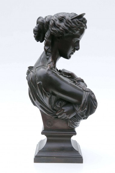 Buste de femme (actrice) de Jean-Baptiste Clesinger © RMM