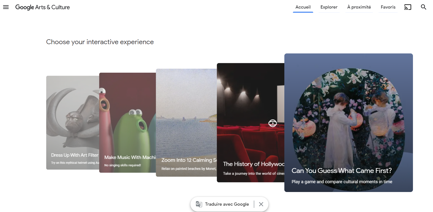 Avec Google Arts & Culture, le Centre Pompidou offre un voyage numérique inédit autour de l
