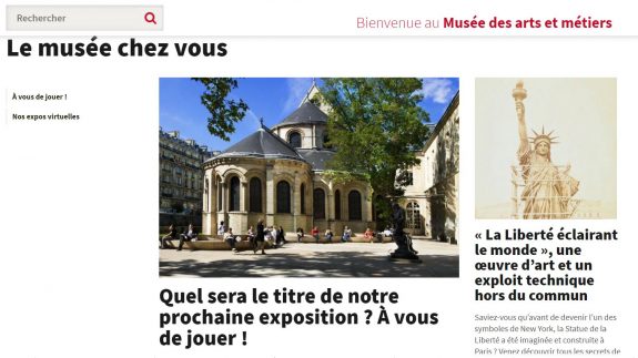 Covid-19 / Tour de France des initiatives musées & monuments dans un  contexte de confinement (07/05/2020) – Club Innovation & Culture CLIC France