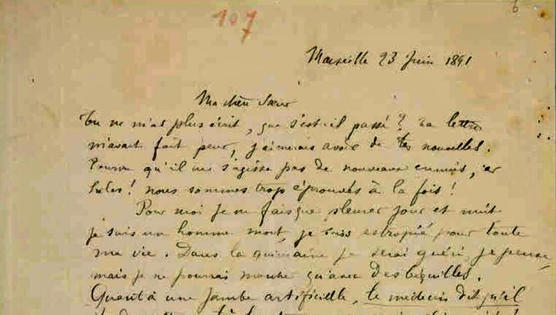 Un industriel local achète et offre des manuscrits d’Arthur Rimbaud au