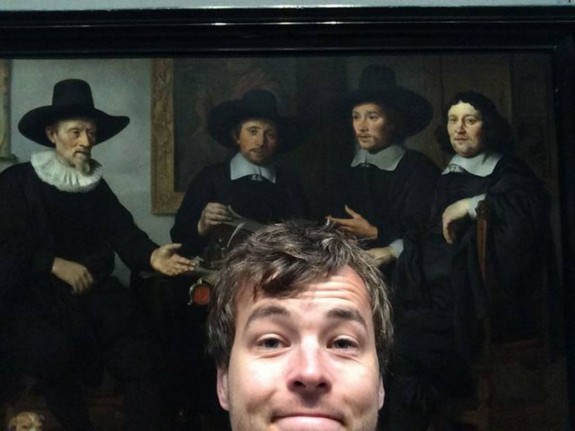 national gallery selfie 1