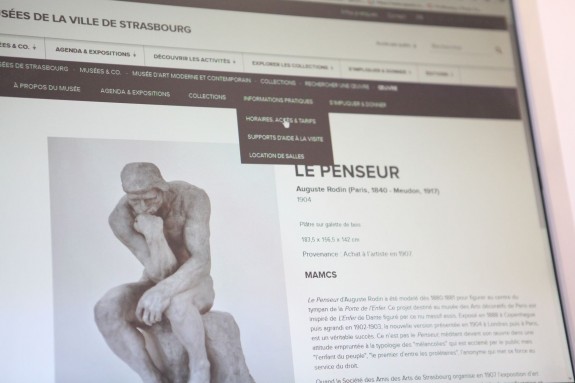 nouveau site Musées Illustration