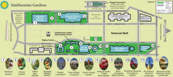 Edited draft Smithsonian Gardens Map 2014 SAG