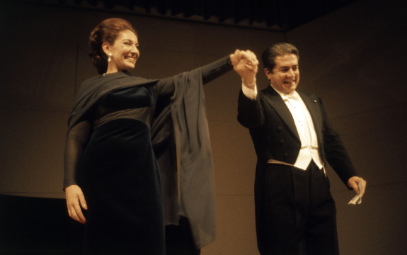 Tournée d’adieux avec Di Stefano, 1973 © Fonds de Dotation Maria Callas