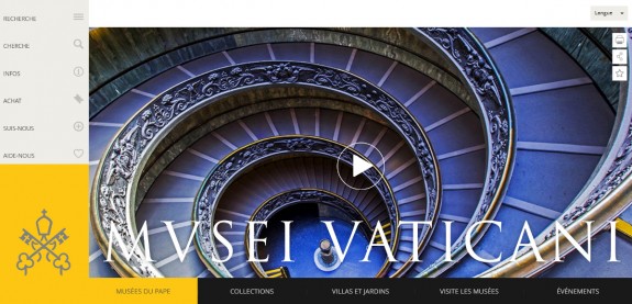 vatican museums new website janvier 2017