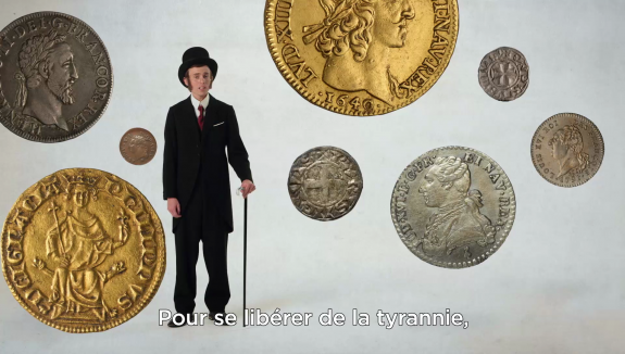 LIRE UNE PIECE © Monnaie de Paris - Gédéon Programmes